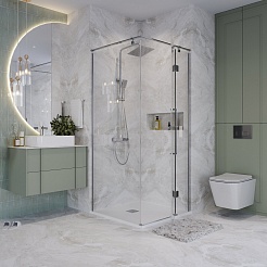 Niagara Душевой уголок Nova 90x90 NG-6631-34 – фотография-3